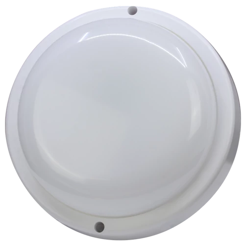 Tracon LHDKS18NW Műanyag házas LED hajólámpa, kerek forma mozgásérzékelővel 230 V,50 Hz,18 W,1440 lm, 4000 K, IP44, 45s, 15lx, 8m, EEI=G