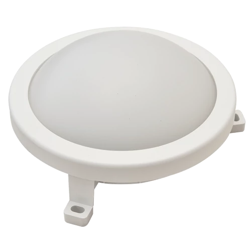 Tracon LHLMK12NW Műanyag házas LED hajólámpa, kerek forma 230 V, 50 Hz, 12 W, 840 lm, 4000 K, IP54, EEI=G