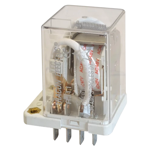 Tracon RJ11-110DC Nagyteljesítményű relé 110V DC / 3×CO (30A, 230V AC / 28V DC)