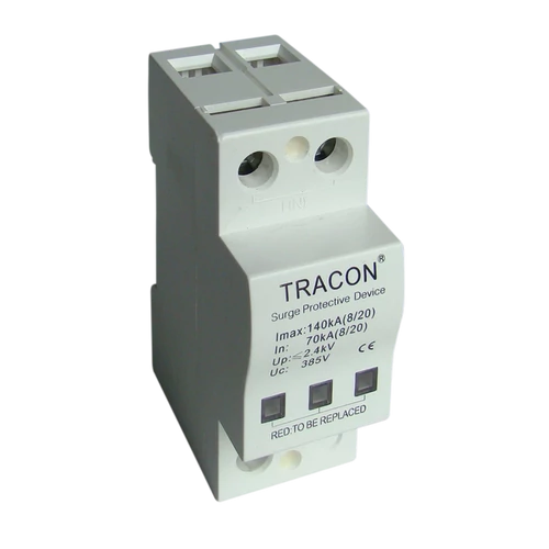 Tracon TTV-B140 Túlfeszültségvédő készülék, 2.-es típus 40kA, 1P