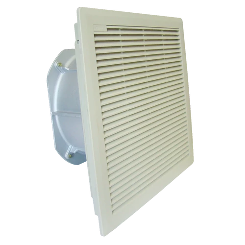 Tracon V375 Szellőztető ventilátor szűrőbetéttel 325×325mm, 375/500m3/h, 230V 50-60Hz, IP54