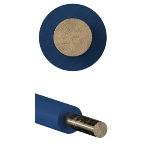 MCU 1,5mm2 (100m) rézvezeték tömör kék H07V-U