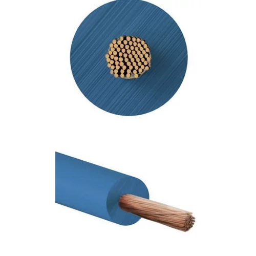MKH 10mm2 rézvezeték sodrott kék H07V-K