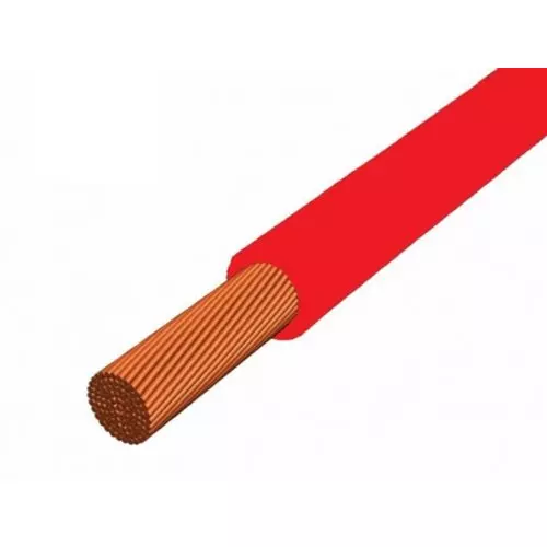 MKH (H07V-K) 1x16 mm2 piros, 1 fm kiszerelés sodrott réz PVC szigetelésű 450/750V vezeték