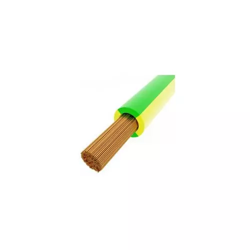 MKH (H07V-K) 1x0,5 mm2 zöld/sárga sodrott réz PVC szigetelésű 450/750V vezeték (100m)