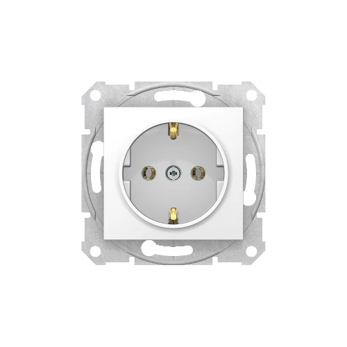 Schneider Electric Sedna 2P+F csatlakozóaljzat fehér, csavaros bekötés SDN3000521