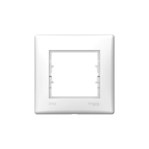 Schneider Electric Sedna Egyes keret, IP44 fehér SDN5810521 KÉSZLETEN!!!