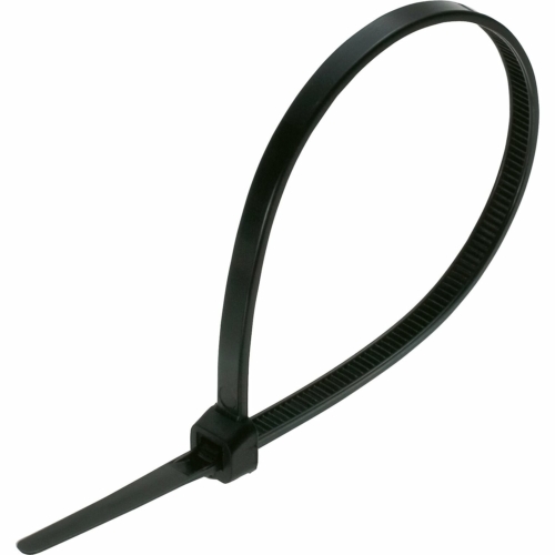 Tracon 121PR, kábelkötegelő 98x2,5 mm, fekete, hagyományos, műanyag PA 6.6 Tracon 