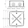 Kép 2/2 - Kopos 8135 KA Zárt f.k. doboz IP54 -30db