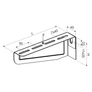 Kép 3/5 - Kopos DSN 100 F Oldalfali konzol közepes terh. -20db
