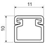 Kép 2/2 - Kopos LV 11X10 HD Minicsatorna -2/150m