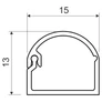 Kép 2/2 - Kopos LZK 15X12 P2 Minicsatorna öntapadós -2/96m