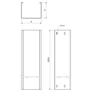 Kép 3/3 - Kopos NIXKZN 50X125 IX Kábeltálca zárt r.mentes -2/120m