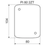 Kép 2/2 - Kopos PI 80 2ZT XX Szigetelő alátét -10/40db