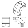 Kép 4/4 - Kopos SO 90X35X100 S Emelkedő idom 90°