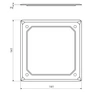 Kép 2/2 - Kopos V 100 E HB Tető -10/100db