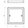 Kép 2/2 - Kopos VLK 80/R HB Tető -10/380db
