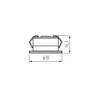 Kép 2/3 - KANLUX 23522 IMBER LED WW lámpa, 12V DC