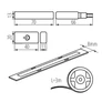 Kép 2/2 - KANLUX 26326 COB SET 3m DIM-WW szett, energiaosztály.:G