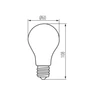 Kép 2/2 - KANLUX 29603 XLED A60 7W-CW fényforrás, E27, energiaosztály.:E