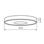 Kép 2/2 - KANLUX 37326 VAND LED 17,5W NW W lámpa, energiaosztály.:E