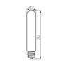 Kép 2/2 - KANLUX 37349 XLED HP EX E40 43W-NW fényf., E40, energiaosztály.:A