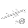 Kép 2/2 - KANLUX 38436 LCOBB 8W/M 12 IP00-NW LEDSZ., 12V DC 25m, energiaosztály.:F