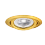Kép 1/4 - KANLUX Mennyezeti síkban billenthető spot lámpatest arany,  ARGUS CT-2115-G