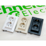 Kép 2/4 - Schneider Electric ASFORA dugalj 2x2P+F kerettel, fehér EPH9900121