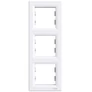 Kép 1/3 - Schneider EPH5810321 ASFORA Hármas keret, függőleges, fehér