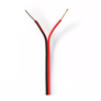 Kép 1/2 - Hangszóróvezeték, piros-fekete, 2x1,5 mm, 1 fm kiszerelés KLS 1,5