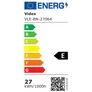 Kép 3/3 - Videx Batten Led 27 W-os falon kívüli por-és páramentes fehér lámpa IP20-as védettséggel VLE-BN-27064