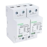 Kép 1/2 - Tracon ESPD1+2+3-25-2P T1+T2+T3 AC típusú túlfeszültség levezető, egybeépített Uc:275V; Iimp:25kA; In:25kA; Uoc:20kV; Up:1,3kV; 2P
