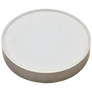 Kép 1/3 - Tracon MFDS16W Műanyag búrás falon kívüli LED lámpatest ezüst peremmel 230 V, 50 Hz, 16 W, 1200 lm, 3000 K, EEI=G
