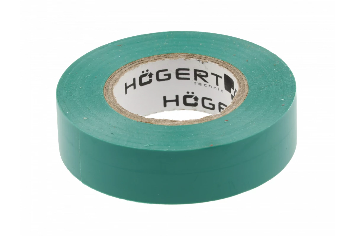 HÖGERT HT1P284 Szigetelőszalag 0,13 mm x 19 mm x 20 m, zöld