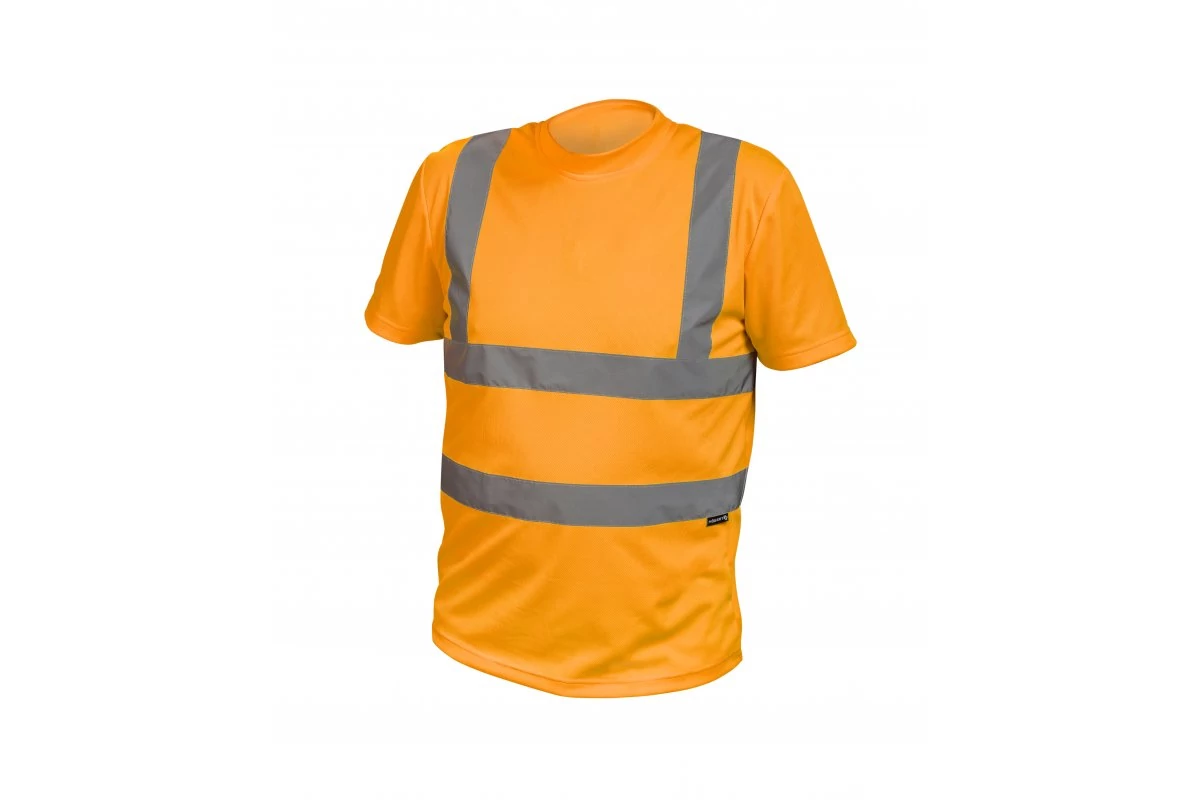 HÖGERT HT5K339-2XL ROSSEL Hi Visibility poliészter póló narancssárga 2XL (56)