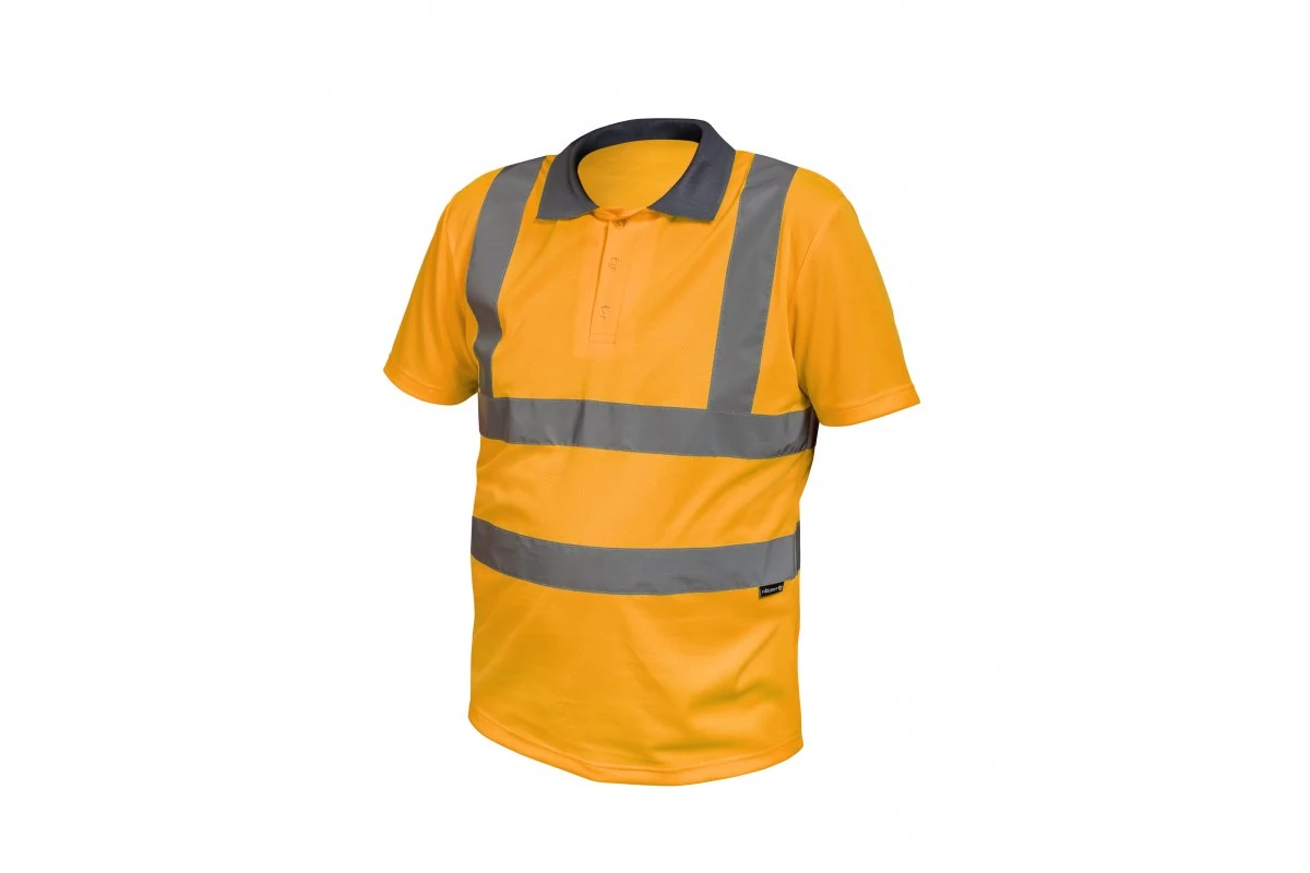 HÖGERT HT5K340-L FELIX Hi Visibility poliészter póló narancssárga L (52)