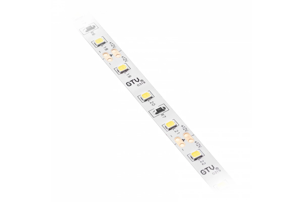 GTV LD-2835-300-20-NE4P Flash Strip 2835, 300 LED semleges fehér 4000K, 30W, gél nélkül 8mm, Roll 5m, 12V