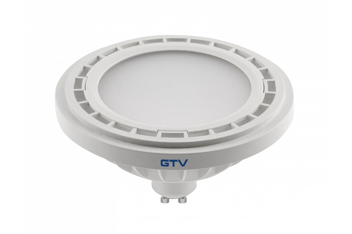 GTV LD-ES111NW13W120-00 LED FÉNYFORRÁS, A-G, AR111/ES111, 4000K, GU10, 12,5W, AC220-240V, 120°, 1250lm, 109mA, fehér