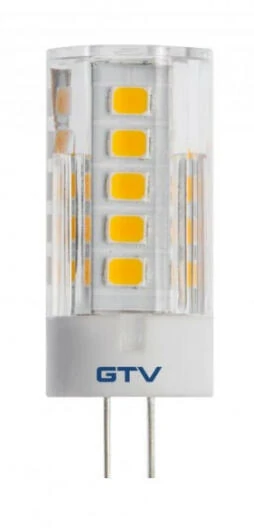 GTV LD-G4P35W-40 LED izzó 3,5W G4, SMD 2835, semleges fehér G4, 3,5W, 12 V DC, sugárzási szög 360°, DC12V 320lm, 4000K