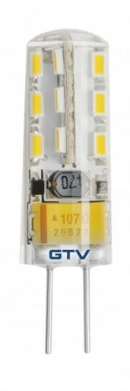 GTV LD-G4SI15-32 LED IZZÓ, SMD 3014, SZILIKON, MELEG FEHÉR, G4, 2W, 360° FÉNYSZÖG, DC12V, 140 lm,