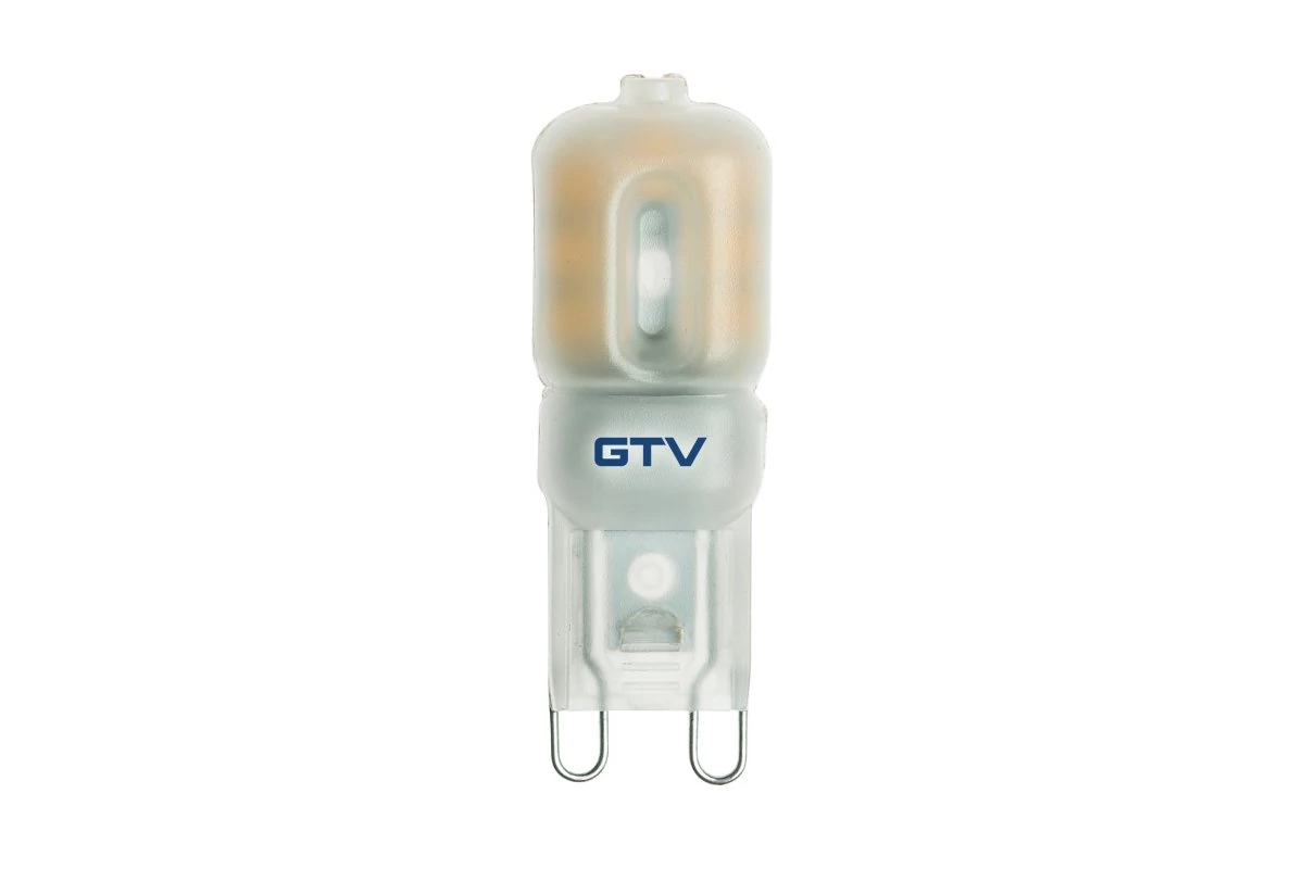 GTV LD-G93W25-32 LED FÉNYFORRÁS, A-G, G9, 3000K, 2,5W, AC220-240V, 360°, 220lm, 27mA