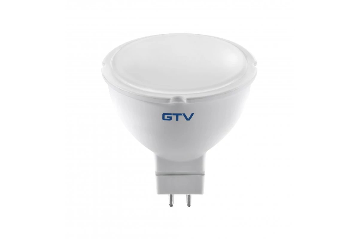 GTV LD-SM4016-64 LED izzó 4W, MR16, SMD 2835, hideg fehér, DC12V sugárzási szög 120°, 300lm