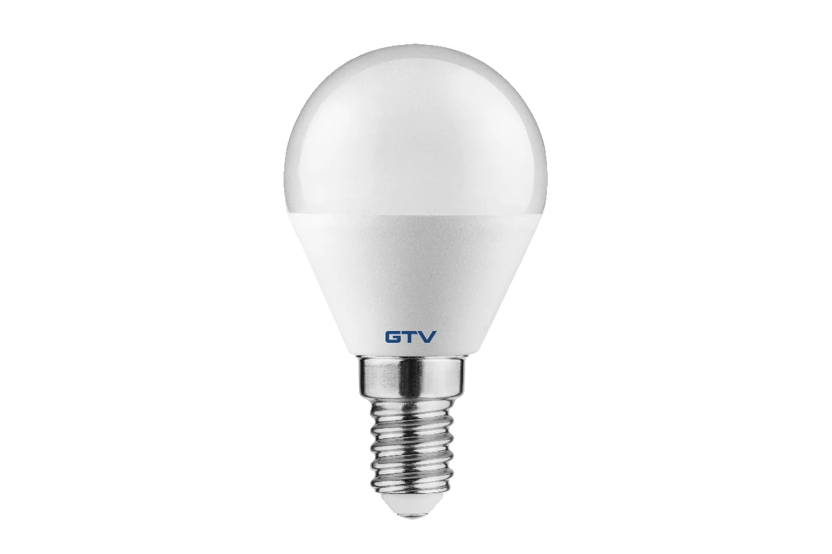 GTV LD-SMNGB45B-60 LED izzó, B45B, SMD 2835, 4000K, E14, 6W, AC220-240V, sugárzási szög 160°, 470 lm, 52 mA