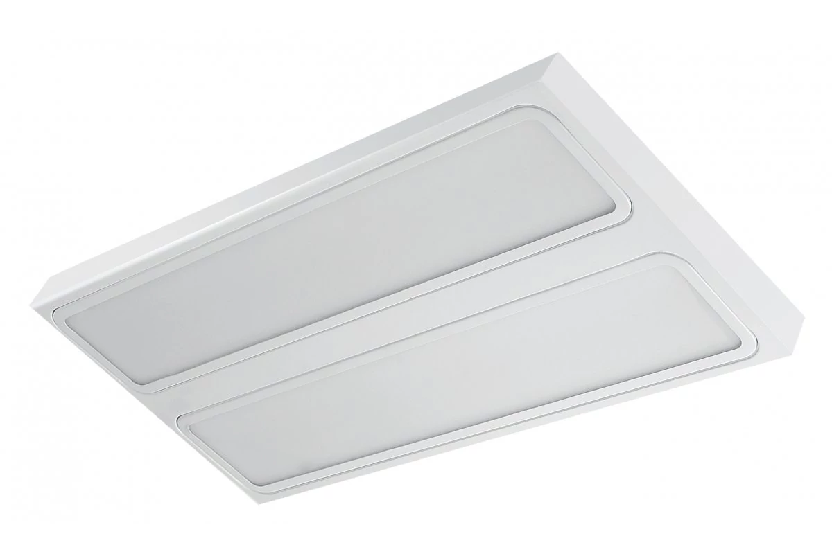 GTV LD-VE2060N-25 LED lámpatest VERONA 25W, 2x60 cm, 2750lm, AC220-240V, 50/60Hz, IP20, semleges fehér, felületre szerelhető, fehér ház