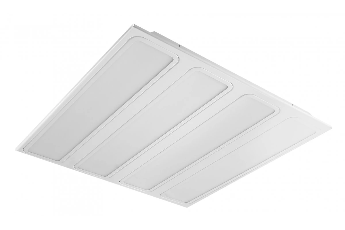 GTV LD-VE4060W-50 LED lámpatest VERONA 50W, 4x60 cm, 5500lm, AC220-240V, 50/60Hz, IP20, semleges fehér, süllyesztett, fehér ház