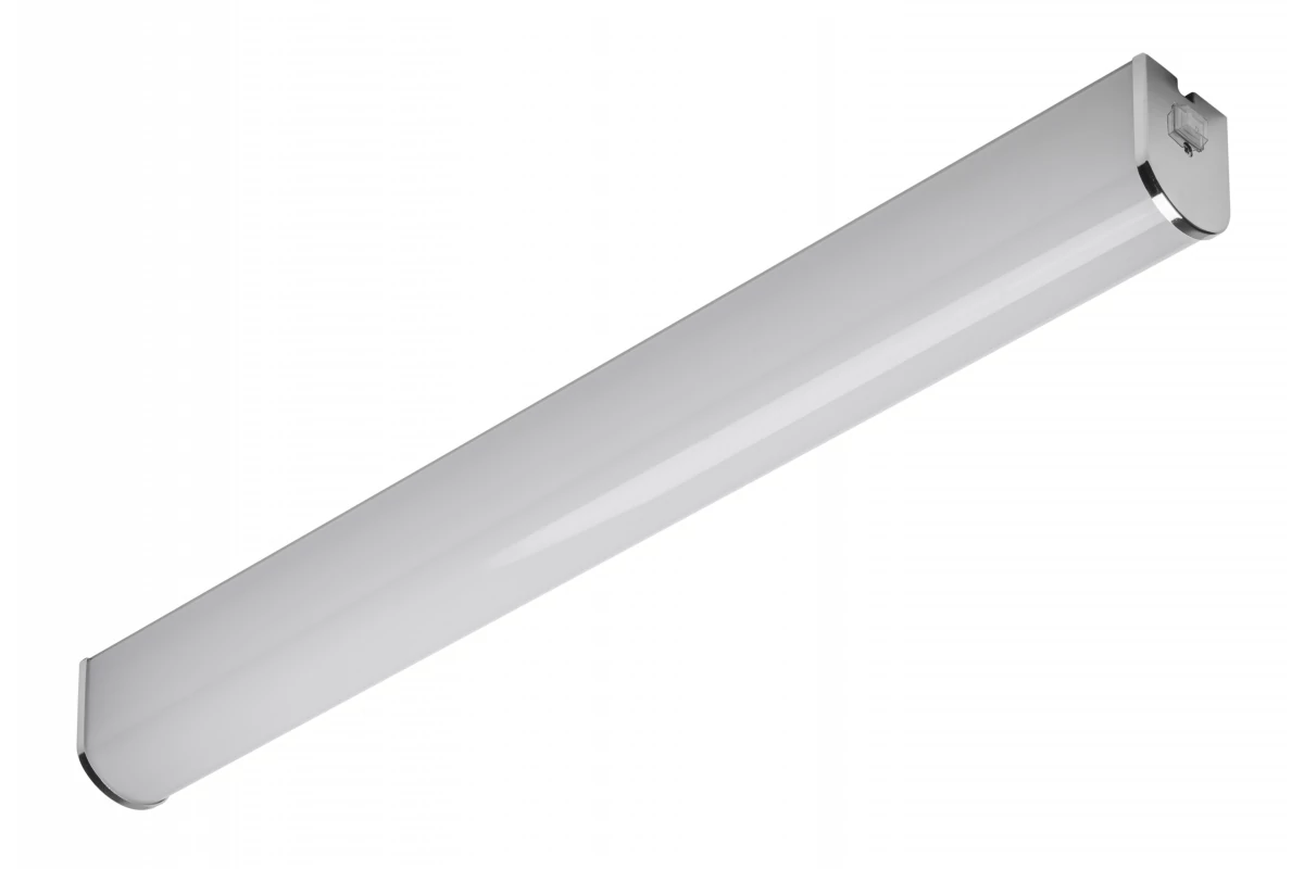 GTV LD-ZIT600W-01 Zita led lámpatest kapcsolóval 600mm,15W,AC220-240V,50/60Hz,4000K,IP44,RA >80,1200lm,króm