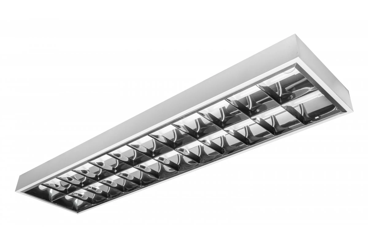 GTV OS-LE150NJ-01 RASTRO LED 150 felületre szerelhető világítótest, 2x150 T8 LED, G13, AC220-240V, 50/60Hz, IP 20, kábelezés LED csövekhez egyoldali tápegységgel, fehér