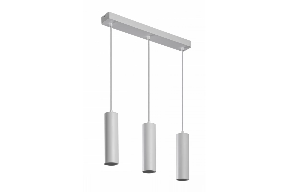 GTV OS-TRES320W-10 TRESOS függesztett lámpa, 3xGU10, alumínium, IP20, max. 3x20W, fehér