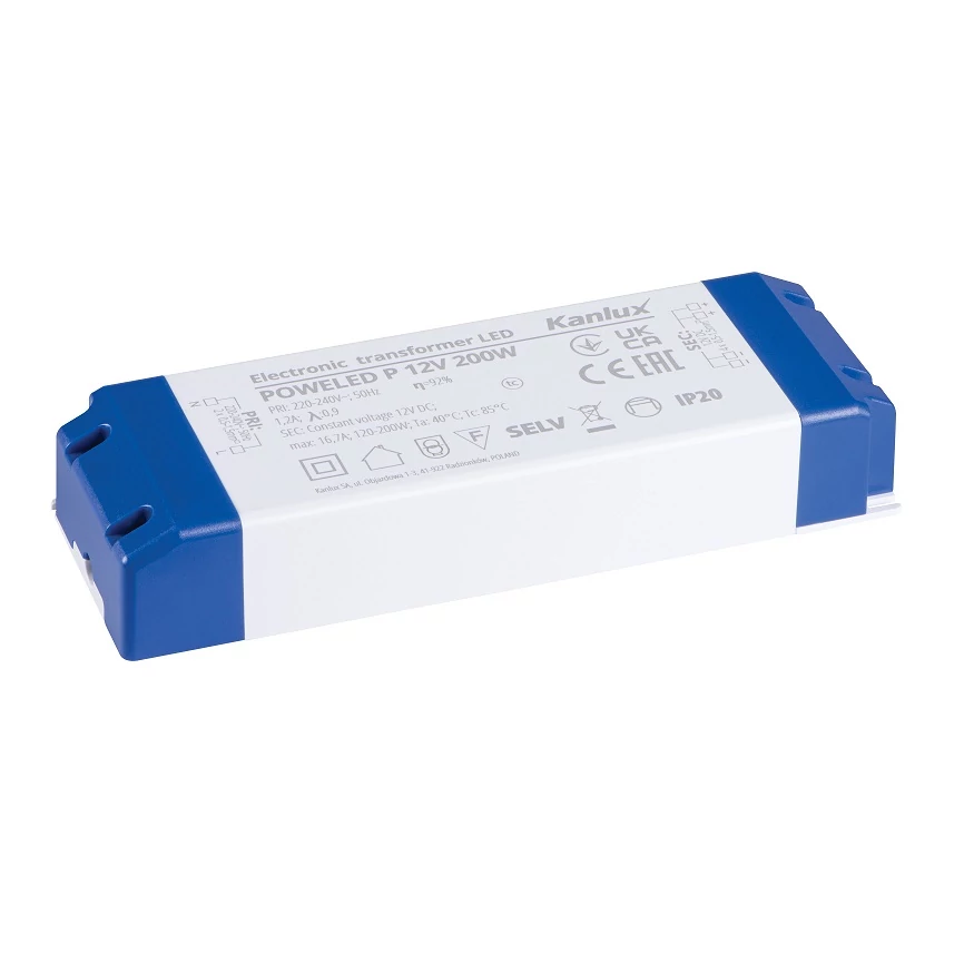 KANLUX 28965 POWELED P 12V 200W működtető, 12V DC
